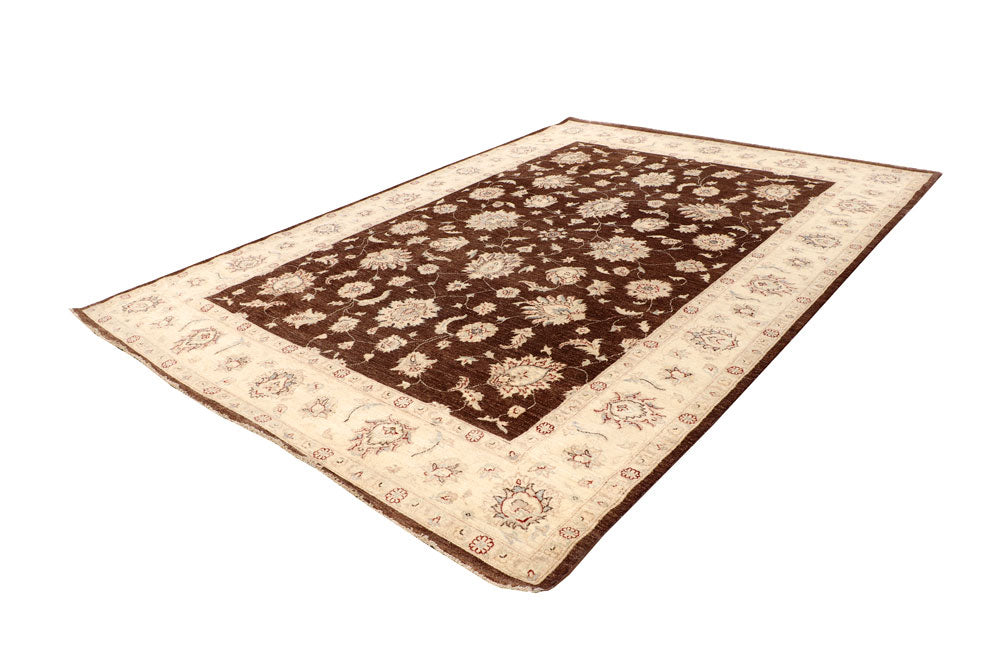 Saddle Brown Ziegler 8' 2 x 11' 6 - No. 64725 - ALRUG Rug Store