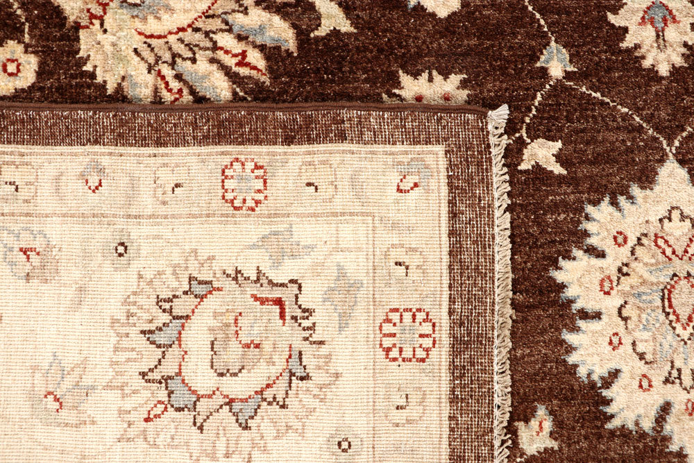 Saddle Brown Ziegler 8' 2 x 11' 6 - No. 64725 - ALRUG Rug Store