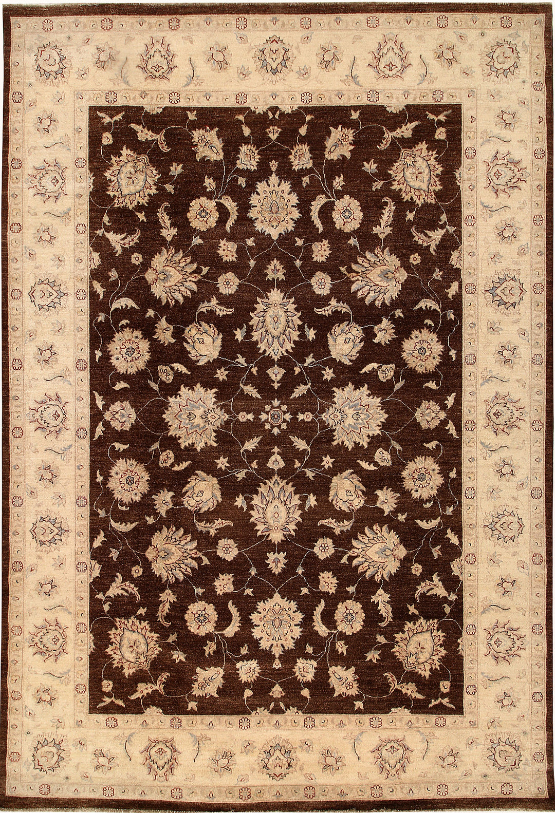 Saddle Brown Ziegler 8' 2 x 11' 6 - No. 64725 - ALRUG Rug Store