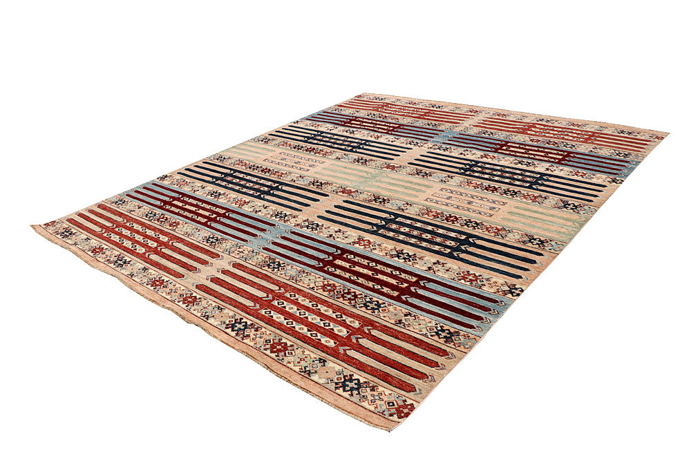 Multi Colored Ziegler 8' 1 x 9' 9 - No. 64726 - ALRUG Rug Store