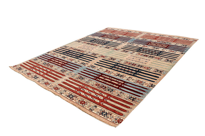 Multi Colored Ziegler 8' 1 x 9' 9 - No. 64726 - ALRUG Rug Store