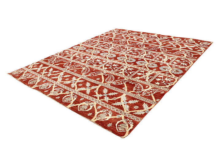 Sienna Ziegler 7' 8 x 9' 5 - No. 64729 - ALRUG Rug Store