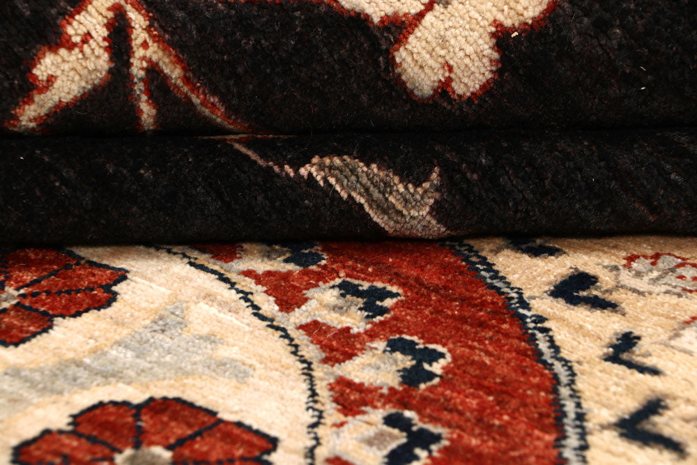 Black Ziegler 7' 10 x 10' 6 - No. 64731 - ALRUG Rug Store