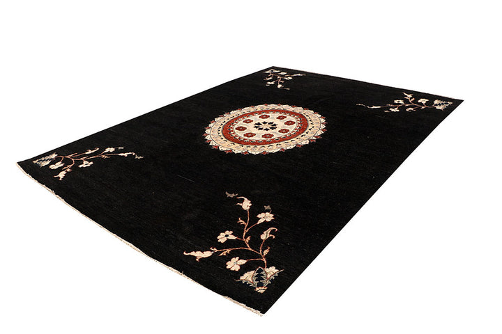 Black Ziegler 7' 10 x 10' 6 - No. 64731 - ALRUG Rug Store