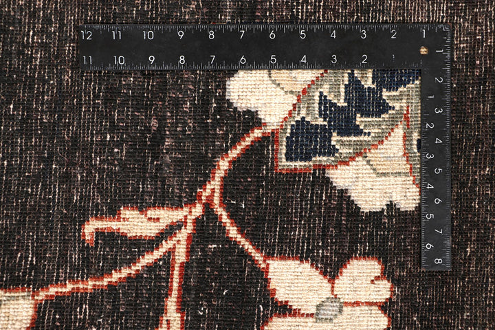 Black Ziegler 7' 10 x 10' 6 - No. 64731 - ALRUG Rug Store