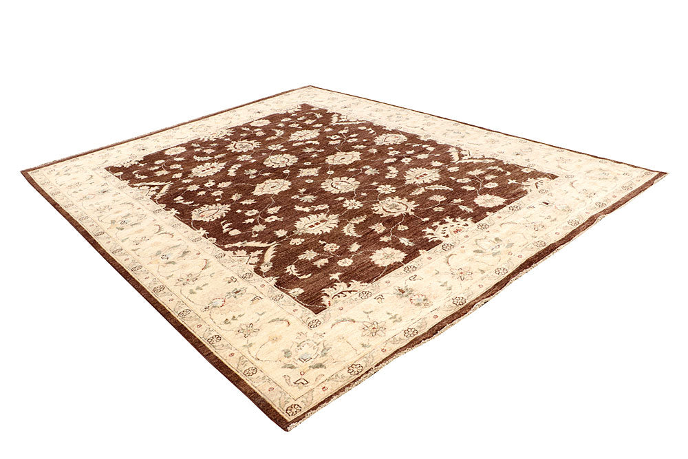 Saddle Brown Ziegler 7' 11 x 9' 11 - No. 64733 - ALRUG Rug Store