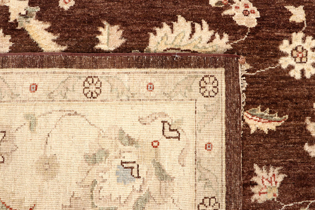 Saddle Brown Ziegler 7'  11" x 9'  11" - No. QA34153