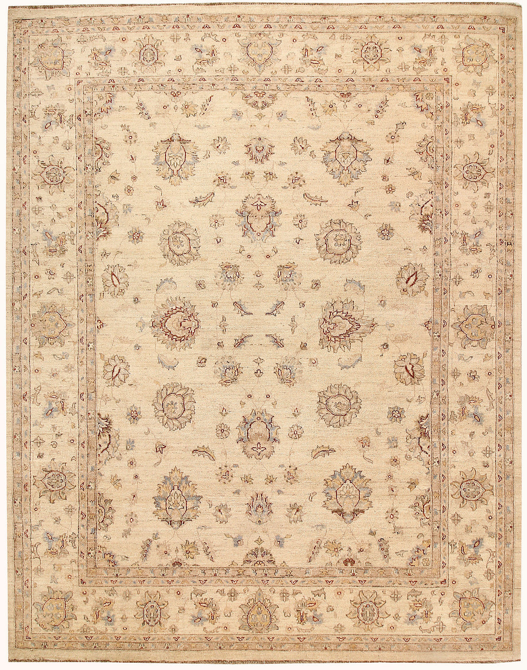 Blanched Almond Ziegler 7' 7 x 9' 9 - No. 64736 - ALRUG Rug Store