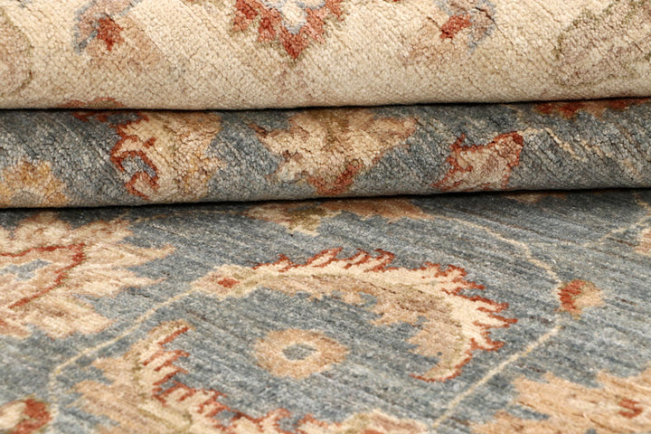 Light Slate Grey Ziegler 7' 10 x 11' 5 - No. 64737 - ALRUG Rug Store