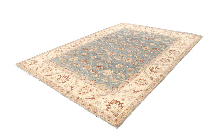 Light Slate Grey Ziegler 7' 10 x 11' 5 - No. 64737 - ALRUG Rug Store