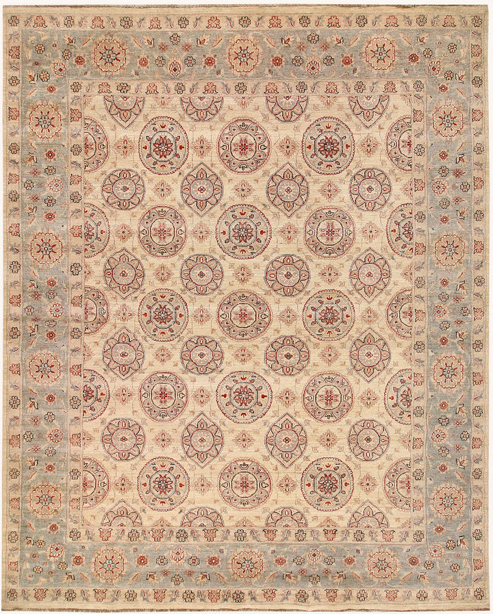 Tan Ziegler 7'  10" x 9'  10" - No. QA49381