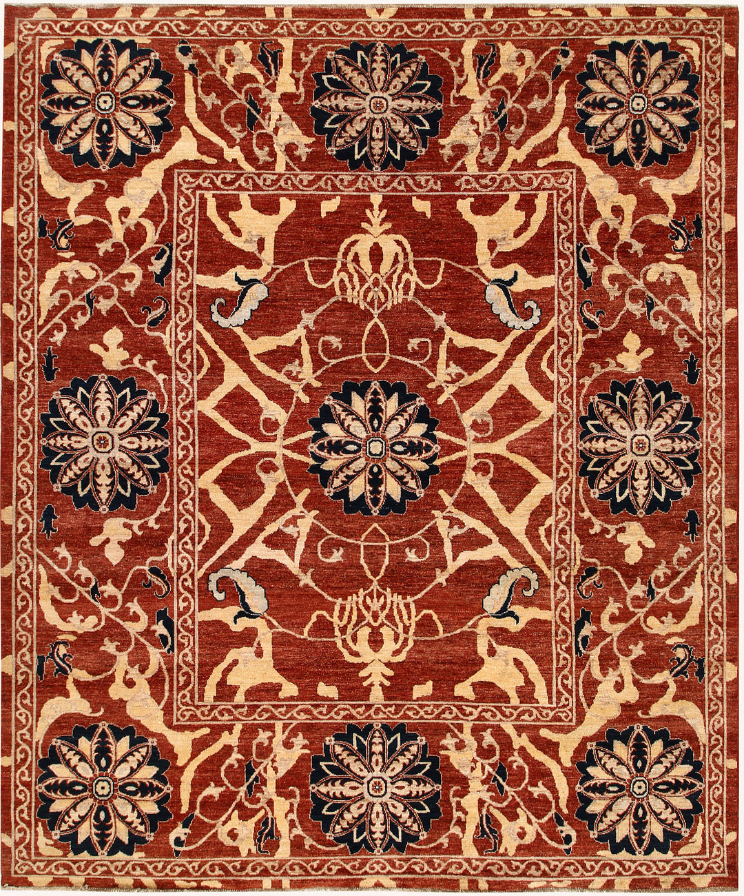 Chocolate Ziegler 8' 2 x 9' 8 - No. 64741 - ALRUG Rug Store