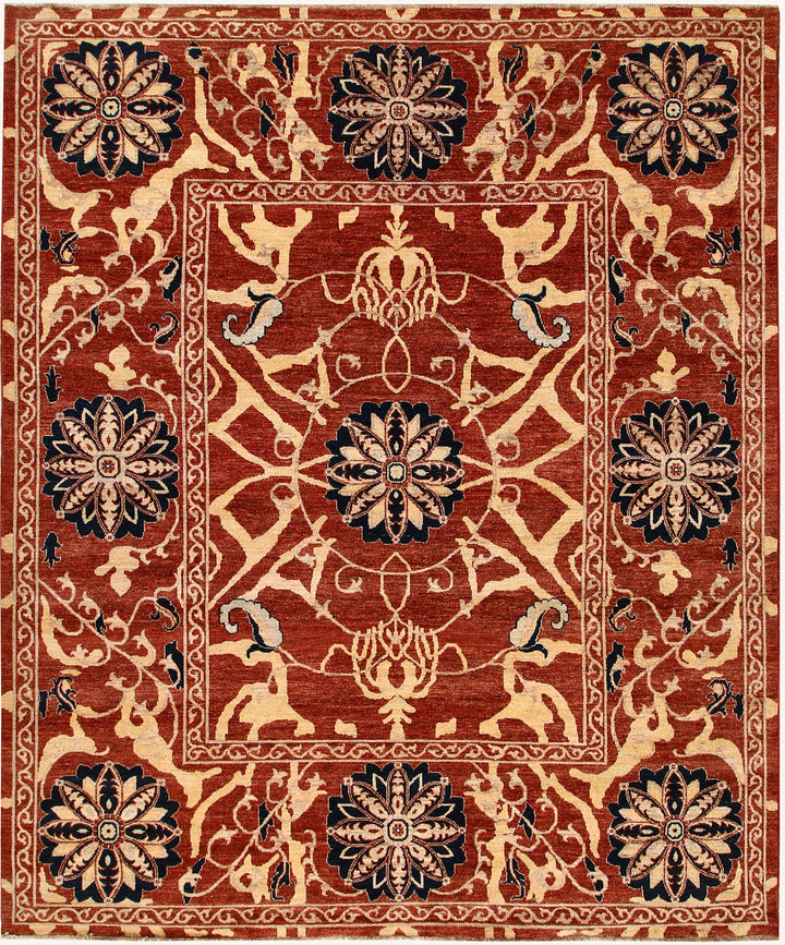 Chocolate Ziegler 8' 2 x 9' 8 - No. 64741 - ALRUG Rug Store