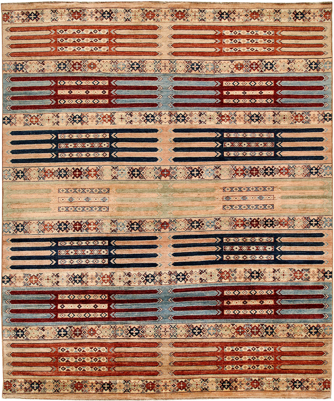 Multi Colored Ziegler 8' 4 x 10' - No. 64744 - ALRUG Rug Store