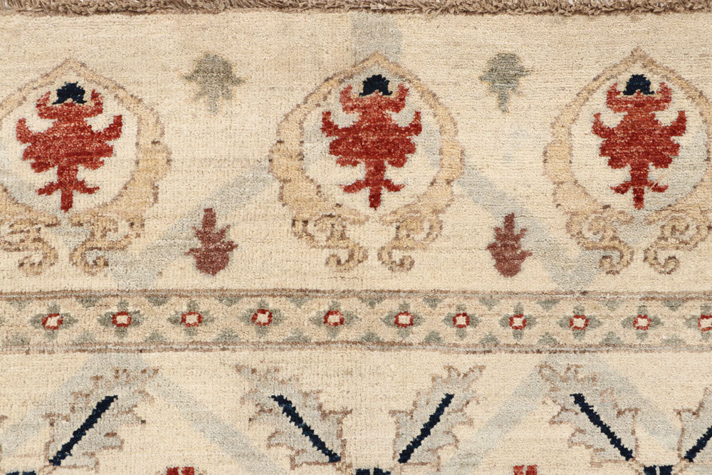 Blanched Almond Ziegler 7' 10 x 9' 7 - No. 64745 - ALRUG Rug Store