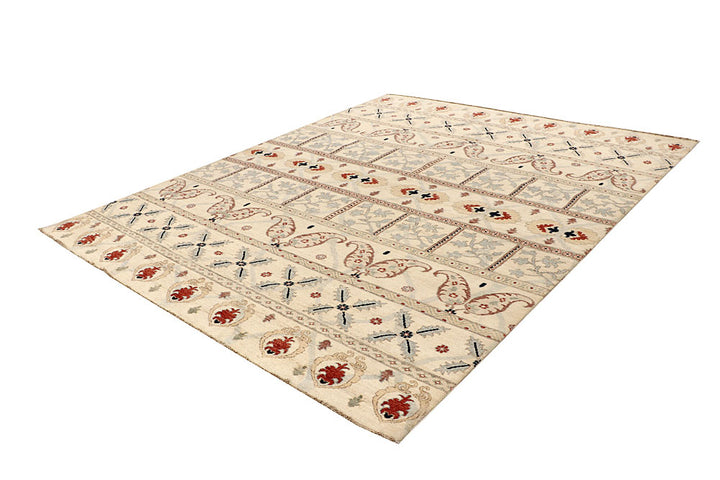 Blanched Almond Ziegler 7' 10 x 9' 7 - No. 64745 - ALRUG Rug Store