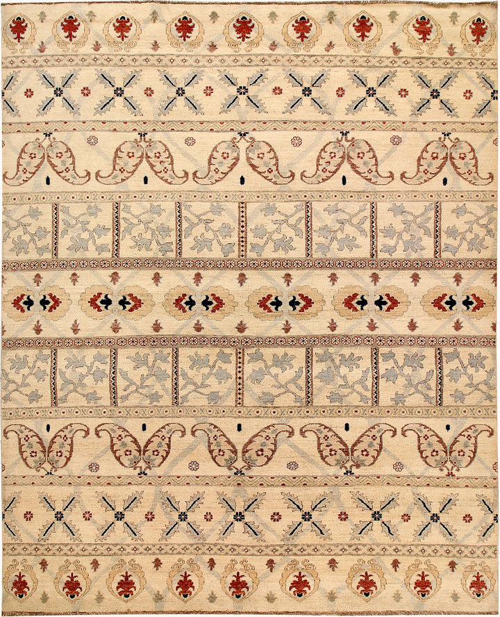 Blanched Almond Ziegler 7' 10 x 9' 7 - No. 64745 - ALRUG Rug Store