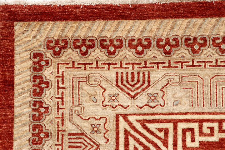 Chocolate Ziegler 7'  10" x 9'  9" - No. QA25281