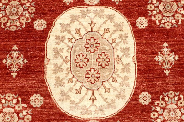 Chocolate Ziegler 7' 10 x 9' 9 - No. 64748 - ALRUG Rug Store