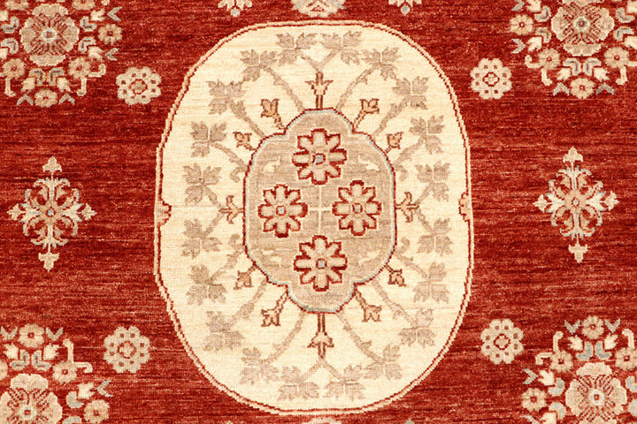 Chocolate Ziegler 7'  10" x 9'  9" - No. QA25281