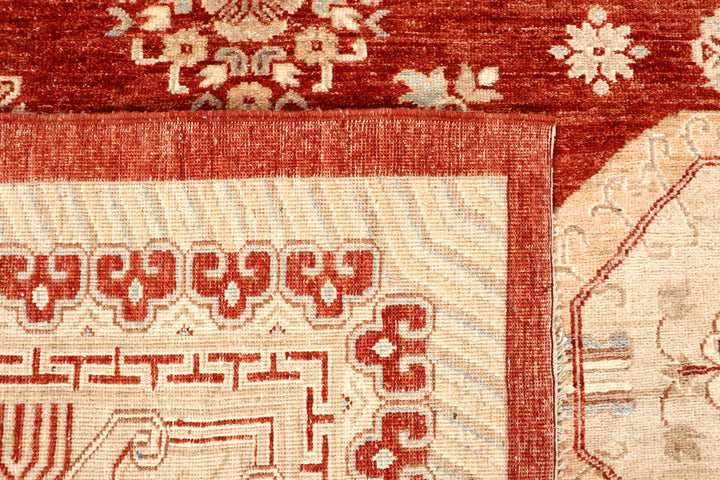 Chocolate Ziegler 7' 10 x 9' 9 - No. 64748 - ALRUG Rug Store