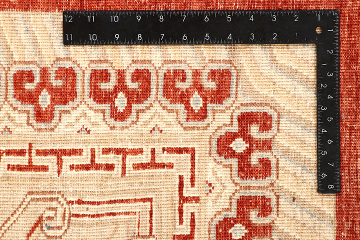 Chocolate Ziegler 7' 10 x 9' 9 - No. 64748 - ALRUG Rug Store