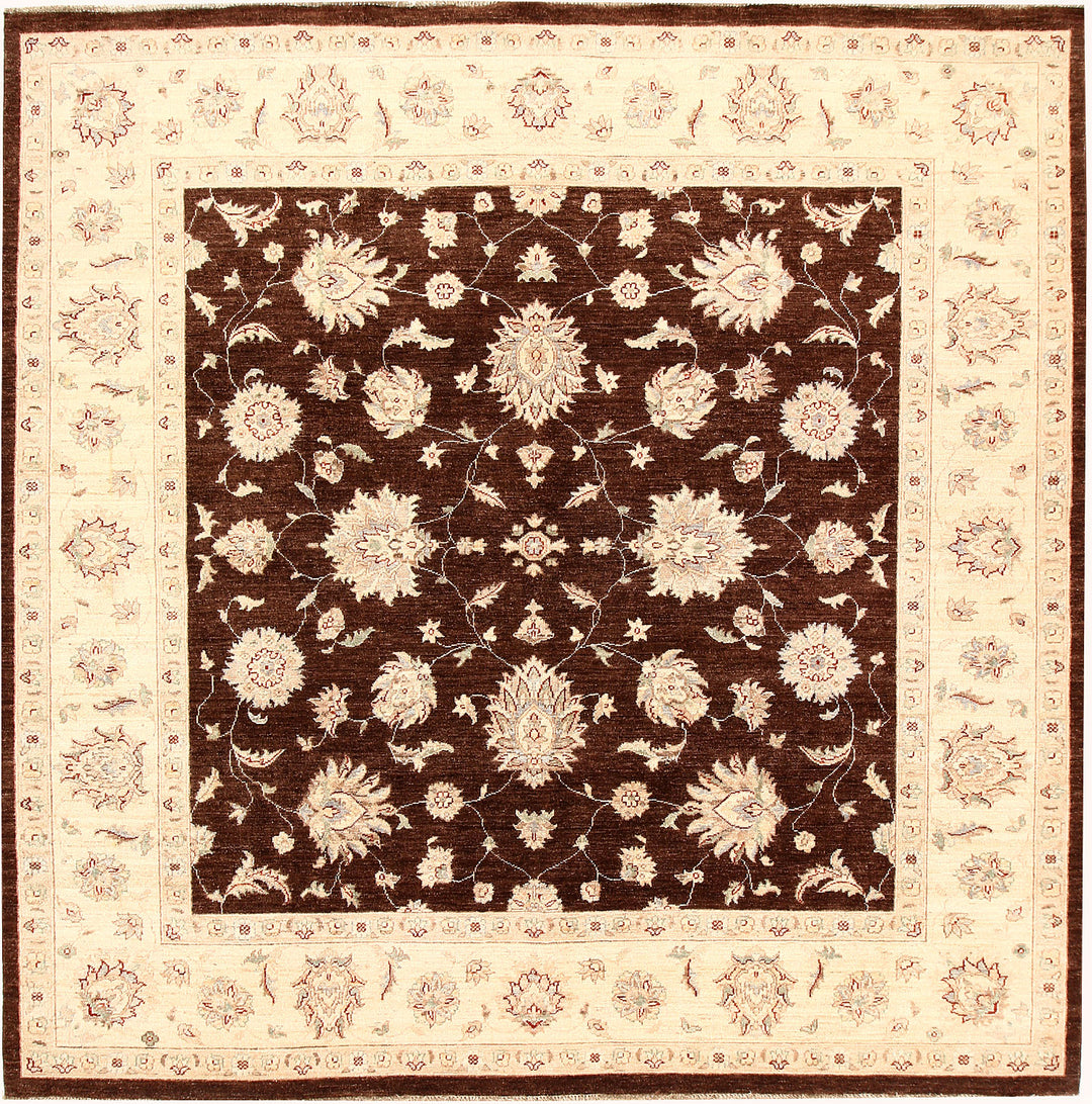 Saddle Brown Ziegler 8' 1 x 8' 1 - No. 64750 - ALRUG Rug Store