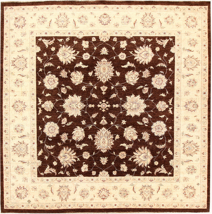 Saddle Brown Ziegler 8' 1 x 8' 1 - No. 64750 - ALRUG Rug Store