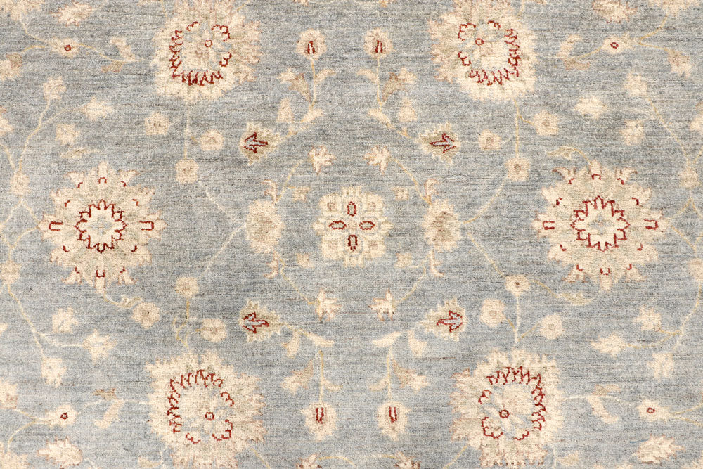 Light Slate Grey Ziegler 8' 8 x 9' 8 - No. 64752 - ALRUG Rug Store