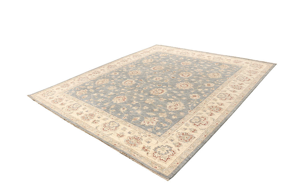 Light Slate Grey Ziegler 8' 8 x 9' 8 - No. 64752 - ALRUG Rug Store