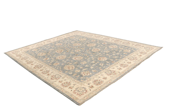 Light Slate Grey Ziegler 8' 8 x 9' 8 - No. 64752 - ALRUG Rug Store