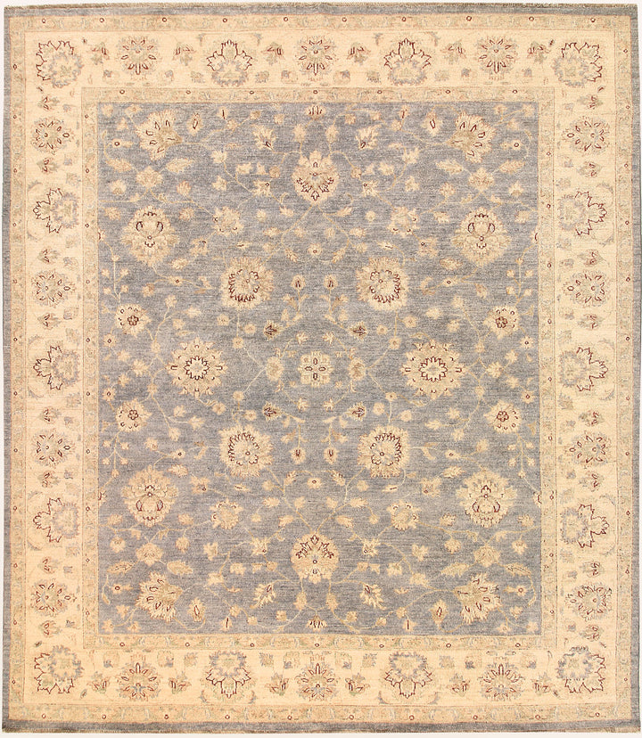Light Slate Grey Ziegler 8' 8 x 9' 8 - No. 64752 - ALRUG Rug Store