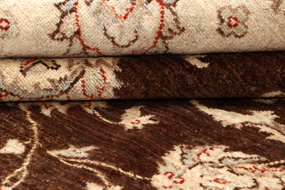 Saddle Brown Ziegler 8' 1 x 10' 10 - No. 64753 - ALRUG Rug Store