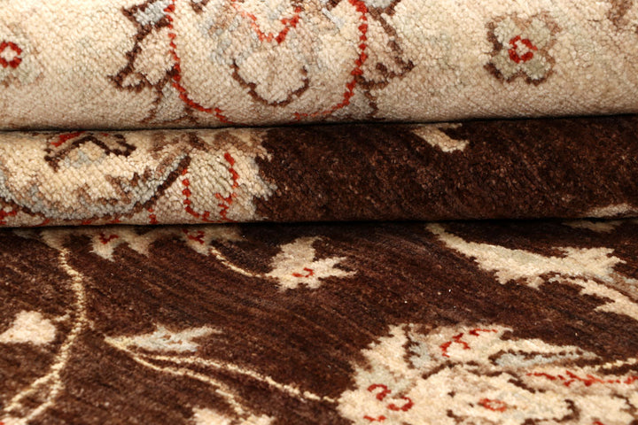 Saddle Brown Ziegler 8' 1 x 10' 10 - No. 64753 - ALRUG Rug Store