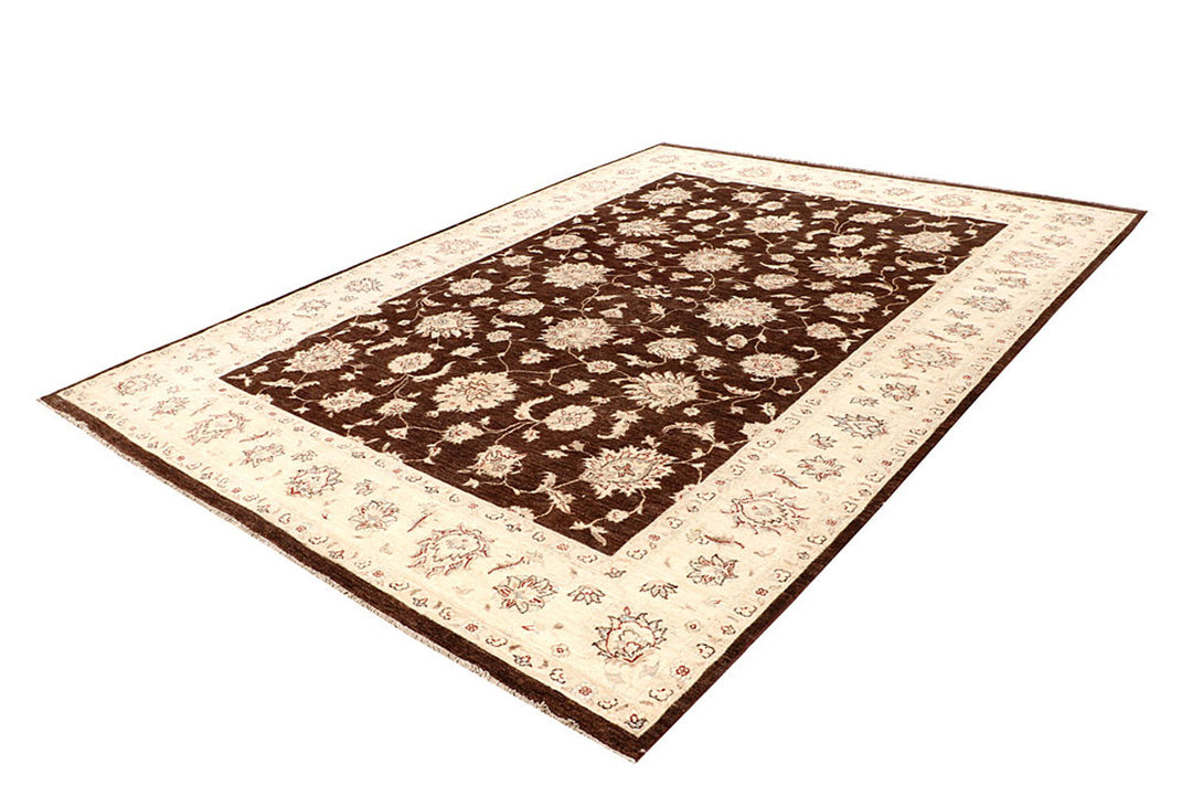 Saddle Brown Ziegler 8'  1" x 10'  10" - No. QA72155