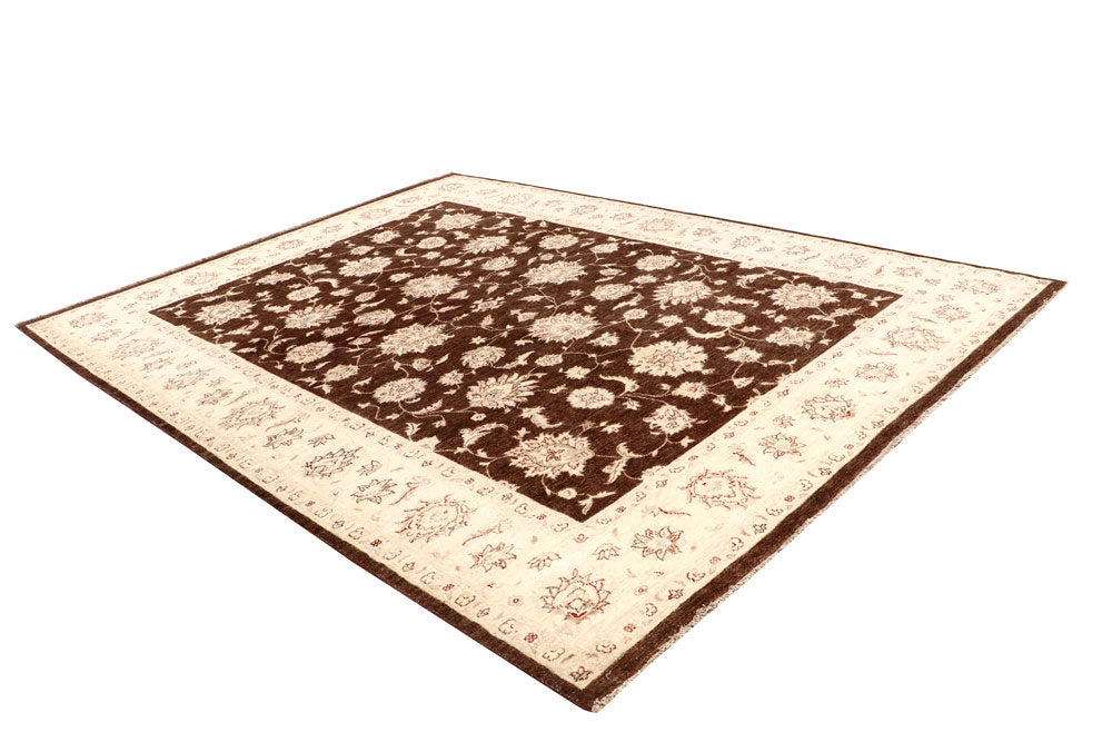 Saddle Brown Ziegler 8' 1 x 10' 10 - No. 64753 - ALRUG Rug Store