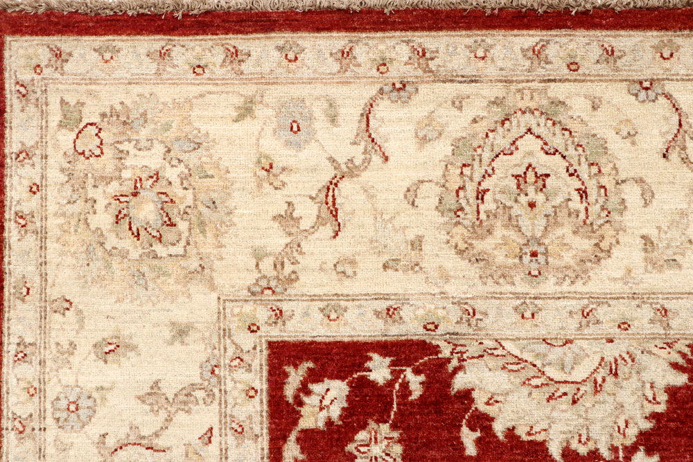 Dark Red Ziegler 7' 9 x 9' 9 - No. 64754 - ALRUG Rug Store