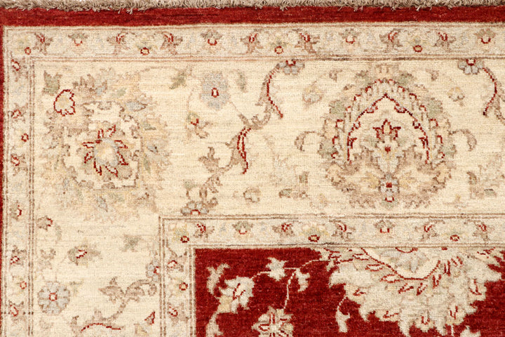 Dark Red Ziegler 7' 9 x 9' 9 - No. 64754 - ALRUG Rug Store
