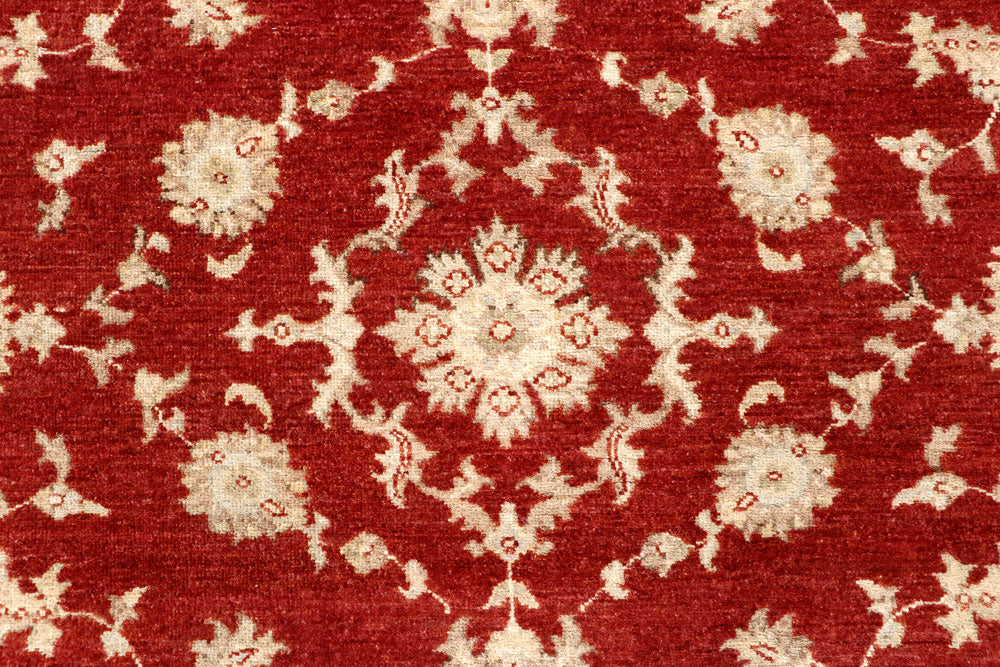 Dark Red Ziegler 7' 9 x 9' 9 - No. 64754 - ALRUG Rug Store