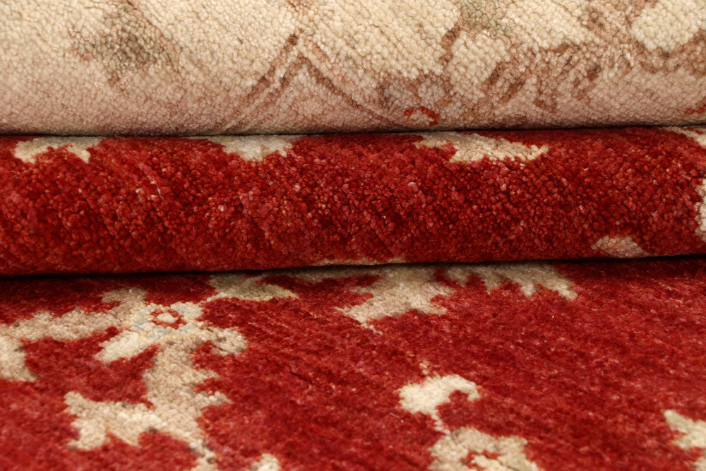 Dark Red Ziegler 7' 9 x 9' 9 - No. 64754 - ALRUG Rug Store