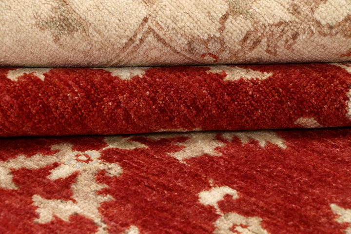 Dark Red Ziegler 7' 9 x 9' 9 - No. 64754 - ALRUG Rug Store