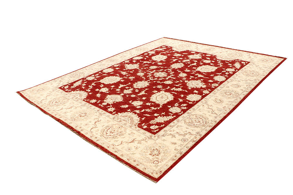 Dark Red Ziegler 7' 9 x 9' 9 - No. 64754 - ALRUG Rug Store