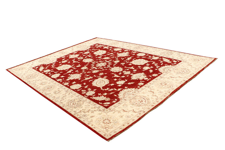 Dark Red Ziegler 7' 9 x 9' 9 - No. 64754 - ALRUG Rug Store