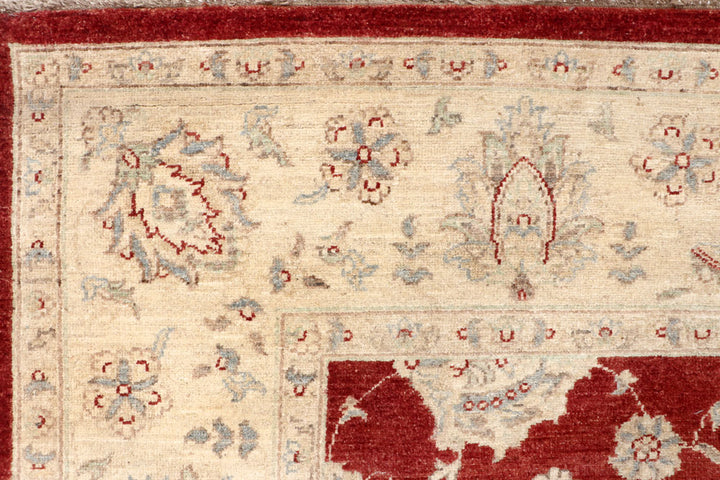 Dark Red Ziegler 7' 9 x 9' 11 - No. 64755 - ALRUG Rug Store