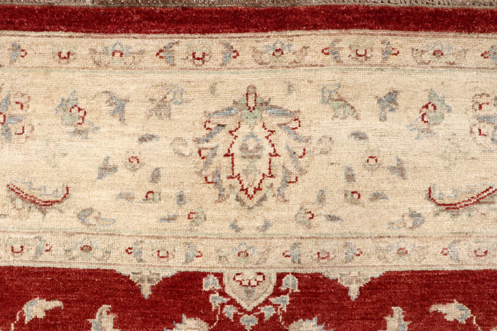 Dark Red Ziegler 7' 9 x 9' 11 - No. 64755 - ALRUG Rug Store