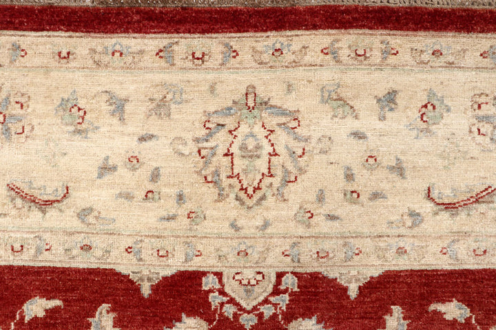 Dark Red Ziegler 7' 9 x 9' 11 - No. 64755 - ALRUG Rug Store
