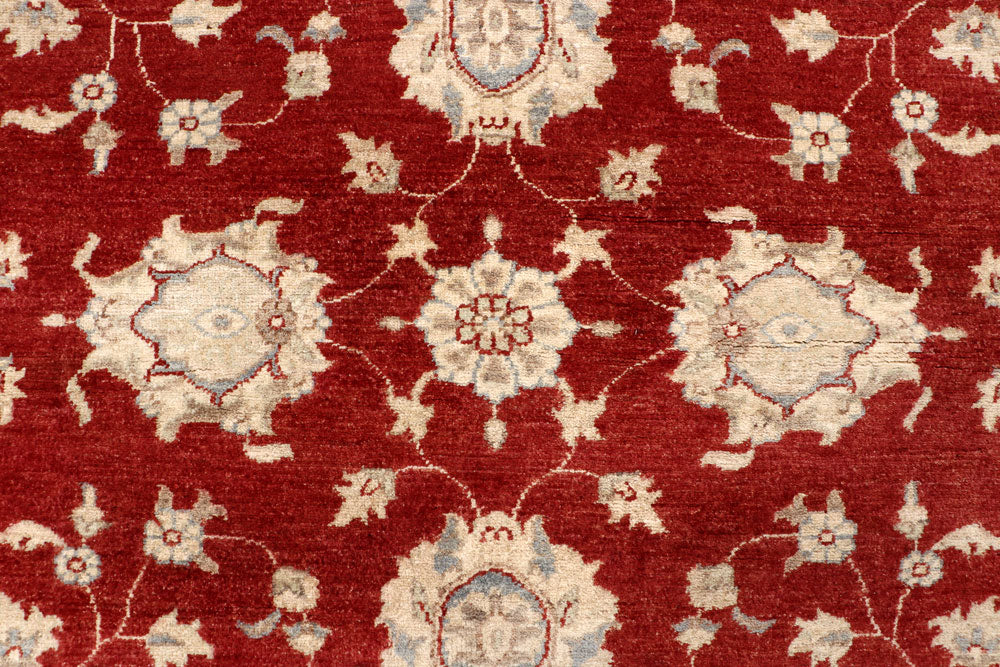 Dark Red Ziegler 7' 9 x 9' 11 - No. 64755 - ALRUG Rug Store