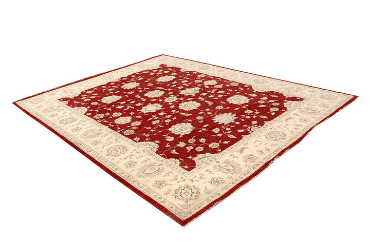 Dark Red Ziegler 7' 9 x 9' 11 - No. 64755 - ALRUG Rug Store