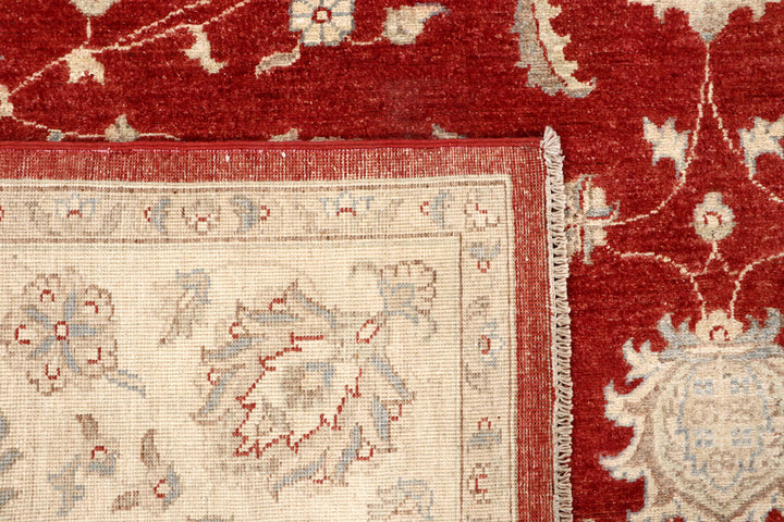 Dark Red Ziegler 7' 9 x 9' 11 - No. 64755 - ALRUG Rug Store