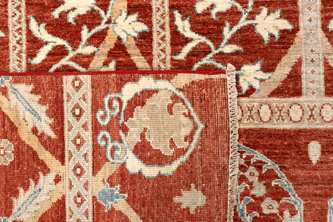 Saddle Brown Ziegler 7'  8" x 9'  8" - No. QA51913